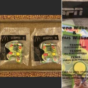 McDonalds Happy Meal Serene Venus Williams Game